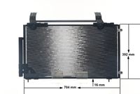 Thumbnail - Condensor, airconditioning - AC471000S - MAHLE