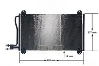 Thumbnail - Condensor, airconditioning - AC207000S - MAHLE