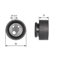 Spannrolle, Zahnriemen