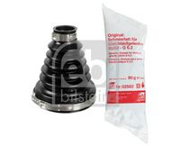 Faltenbalgsatz, Antriebswelle