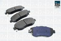 комплект спирачно феродо, дискови спирачки