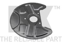 Spritzblech, Bremsscheibe