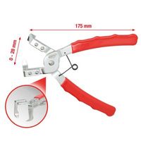Atbrīvošanas stangas, Plastmasas kniedes 911.8182