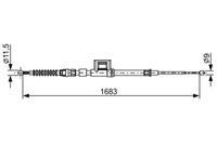 Seilzug, Feststellbremse