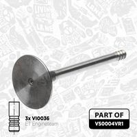 Thumbnail - Kleppenset, in-/uitlaatklep - VS0004VR1 - ET ENGINETEAM