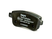 комплект спирачно феродо, дискови спирачки