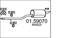 Mittelschalldämpfer