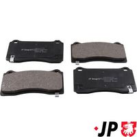 комплект спирачно феродо, дискови спирачки