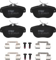 комплект спирачно феродо, дискови спирачки