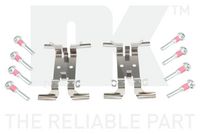 Zubehörsatz, Scheibenbremsbelag