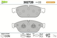 Bremsbelagsatz, Scheibenbremse