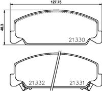 Bremsbelagsatz, Scheibenbremse