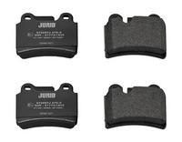 Bremsbelagsatz, Scheibenbremse