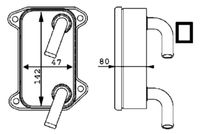 Thumbnail - Oliekoeler, motorolie - CLC40000P - MAHLE