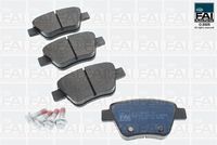 комплект спирачно феродо, дискови спирачки