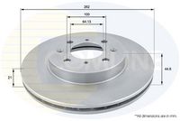 Disc frana COMLINE, Cod: ADC0506V