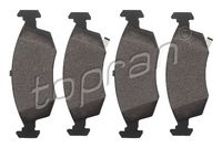 комплект спирачно феродо, дискови спирачки