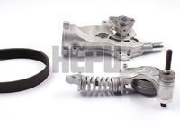 Pompa apa + Set curea transmisie cu caneluri HEPU, Cod: PK03791