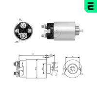Solenoid, electromotor ERA, Cod: ZM6698