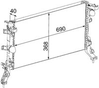 Thumbnail - Radiateur - CR896000P - MAHLE