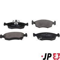 комплект спирачно феродо, дискови спирачки