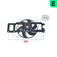Ventilator, radiator ERA, Cod: 352102