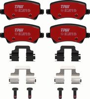 Комплект спирачно феродо, дискови спирачки GDB1685DTE TRW