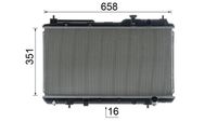 Thumbnail - Radiateur - CR1457000S - MAHLE