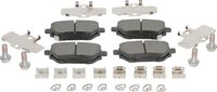 MAPCO Remblokkenset, schijfrem 4