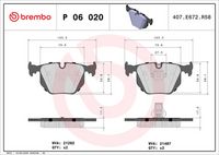 Bremsbelagsatz, Scheibenbremse