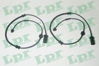 предупредителен контактен сензор, износване на накладките