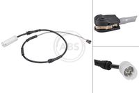 Warnkontakt, Bremsbelagverschleiß