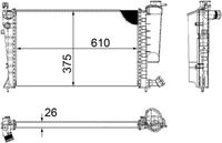 Thumbnail - Radiateur - CR2206000S - MAHLE