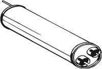 Mittelschalldämpfer