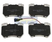 комплект спирачно феродо, дискови спирачки