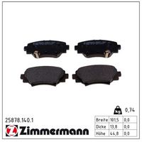 комплект спирачно феродо, дискови спирачки