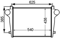 Thumbnail - Intercooler, inlaatluchtkoeler - CI352000P - MAHLE