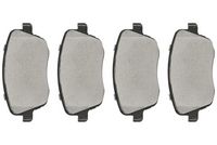 Set placute frana,frana disc TOPRAN, Cod: 114 348