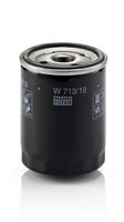 Filtru ulei MANN-FILTER, Cod: W 713/19