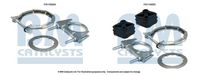 Set montaj, filtru funingine/particule BM Catalysts, Cod: FK11502