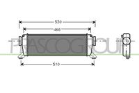 Intercooler, compresor PRASCO, Cod: ME320N001