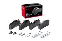 Bremsbelagsatz, Scheibenbremse