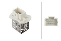 Rezistor, ventilator habitaclu HELLA, Cod: 9ML 366 411-001