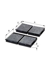 Filter, Innenraumluft