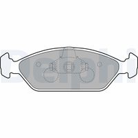 комплект спирачно феродо, дискови спирачки
