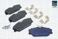 комплект спирачно феродо, дискови спирачки