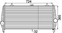 Thumbnail - Intercooler, inlaatluchtkoeler - CI173000P - MAHLE