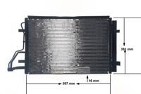 Thumbnail - Condensor, airconditioning - AC697000S - MAHLE