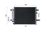 Thumbnail - Condensor, airconditioning - AC1071000S - MAHLE