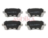 Set placute frana,frana disc ASHIKA, Cod: 51-00-0907